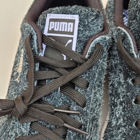 New puma Suede Elemental Hairy Wool Training Sneakers Sz 9 - Picture 13 of 16